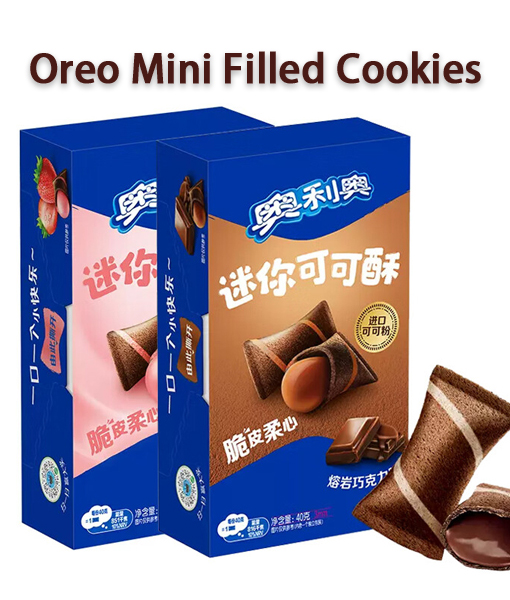 Oreo mini filled cookies 40g