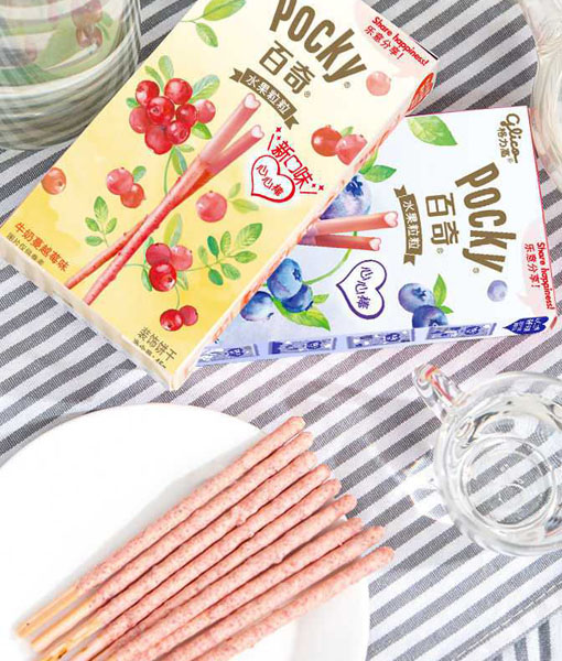 Fruit Pocky Biscuit Sticks 45g