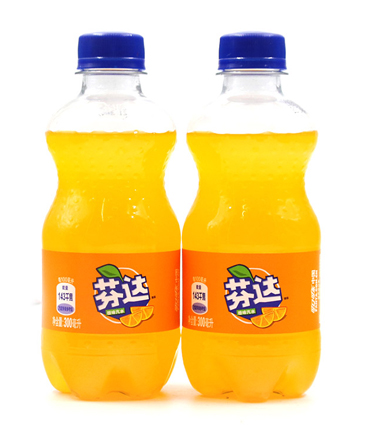 Fanta soda drink 300ml Carbonated beverage