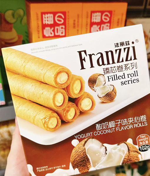 Franzzi filled Egg Roll 102g