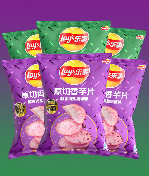 Lay's taro thin chips 60g