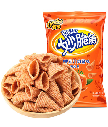 Cheetos Bugles corn puffed snack 65g