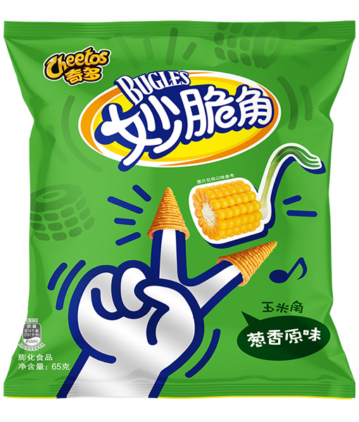 Cheetos Bugles corn puffed snack 65g