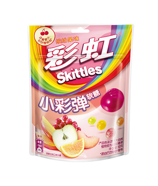 Skittles gummy 50g sweet candy