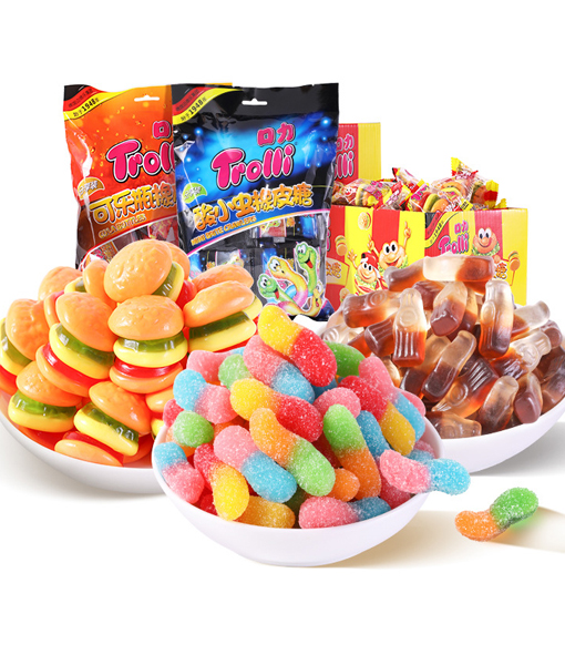 Wholesale Exotic candy Trolli gummies 